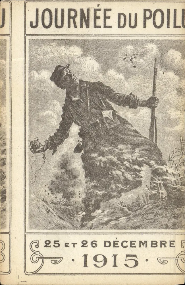 Tag des Poilu — 25. und 26. Dezember 1915 — Editions Neo-Penture, Paris - Vorderseite
