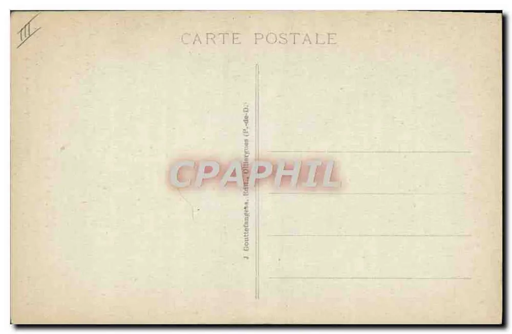 Homem e mulher em conversa — L'Auvergne — g. d'O. n° 1226 - Verso