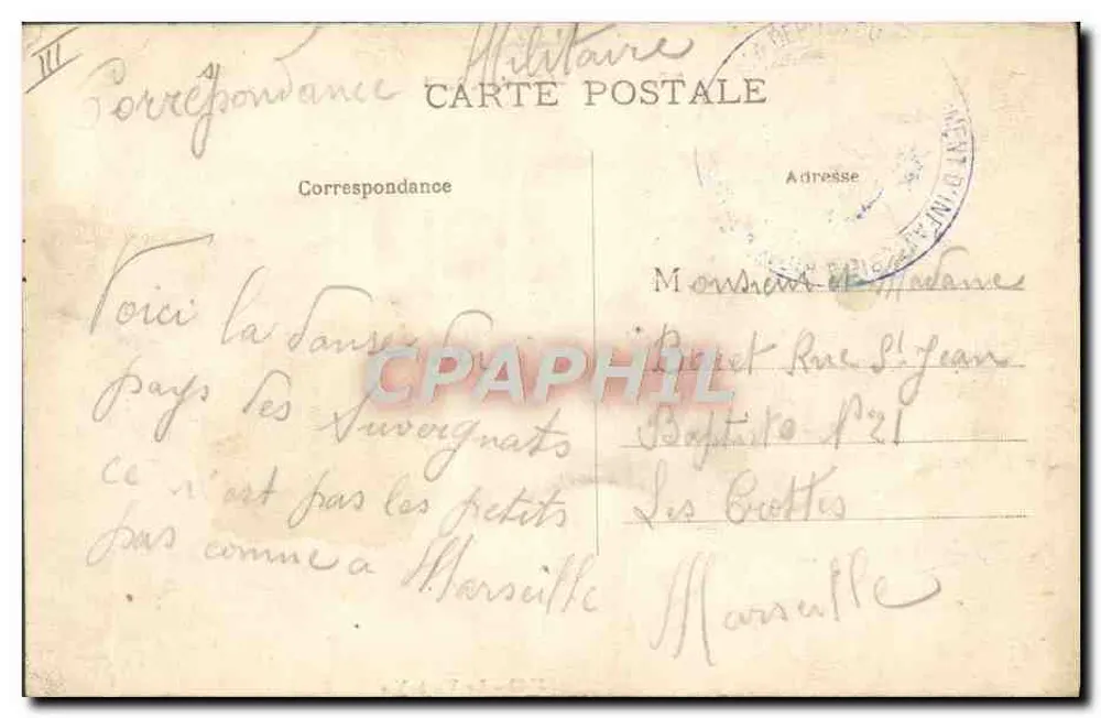Bourrée d'Auvergne — Dança tradicional — MTCL n°3542 - Verso