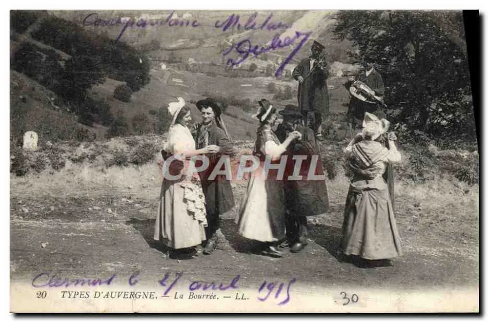 Clermont-l'Hérault — A Bourrée — Editor LL, n°20 - Frente