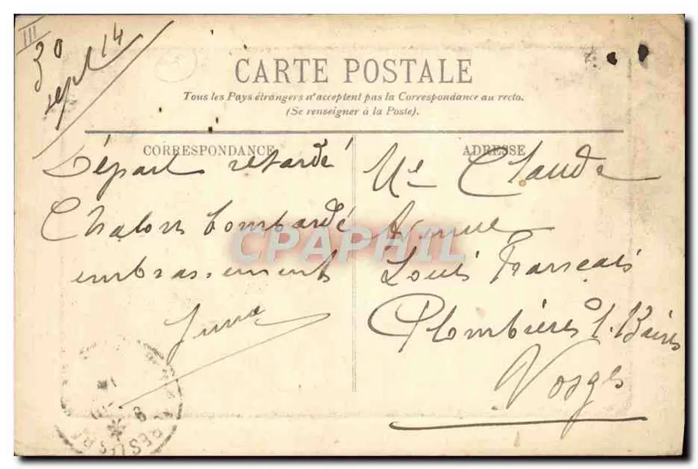 Em Auvergne — A Bourrée Vivâvis — L.L. (editor) - Verso