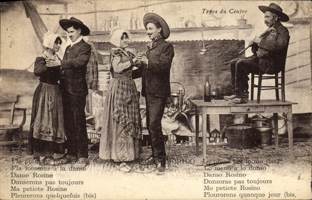 Tipos do Centro — Dança Rosine — Rosino e Mordodo - Frente
