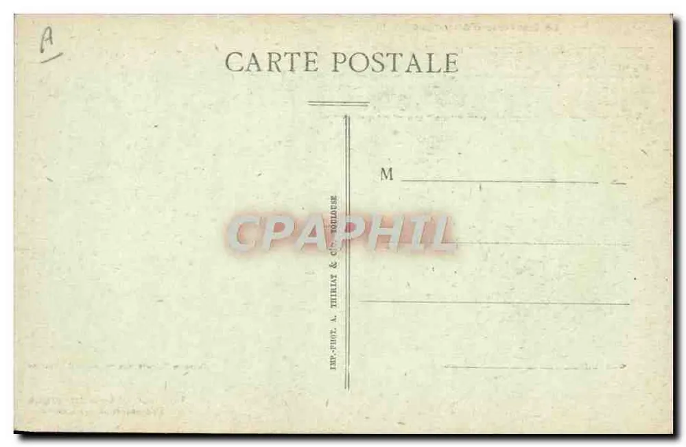 Bourrée d'Aubergne — Apresentação das Senhoras — Edição Malreux, Civette, lib.-edit., Aurillac - Verso