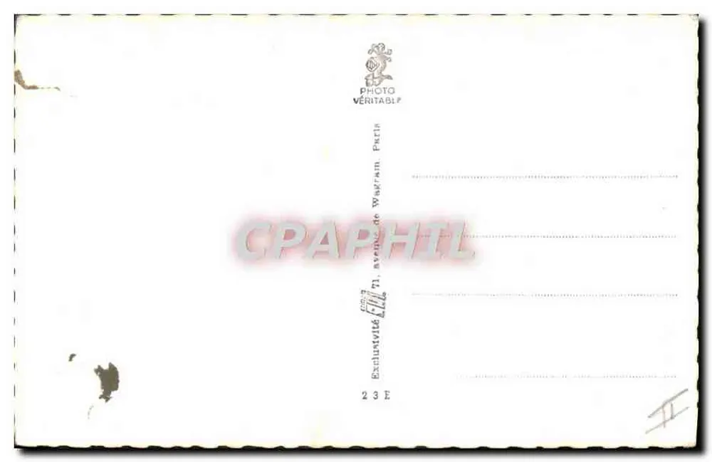 रॉसाना पोस्टेडा — पोर्ट्रेट — फोटो बीएम लेविन, संख्या 697 - पीछे