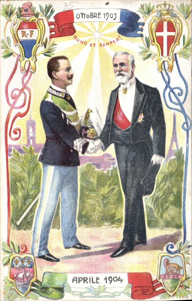 Einführungszeremonie — Oktober 1903 / April 1904 — Unbekannter Verlag, Nr. 35 - Vorderseite