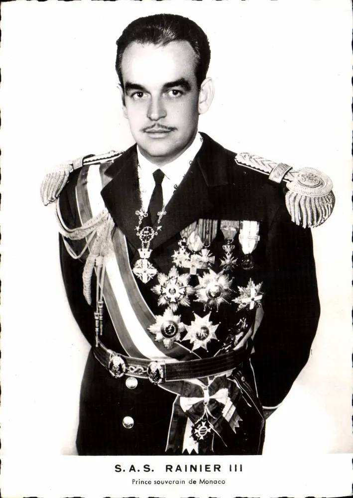 S.A.S. Rainier III — Príncipe soberano de Mônaco — Photo Picédi - Frente