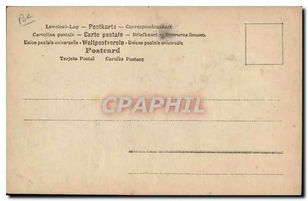 Oficial a cavalo — uniforme ornado — editor desconhecido, número de série 1803 - Verso