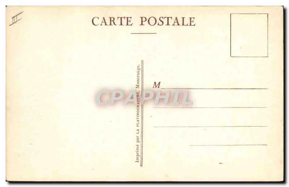 Vitttel — O Polo. — Impressa por LA PLATINOCRAFTE. Montrouge. - Verso