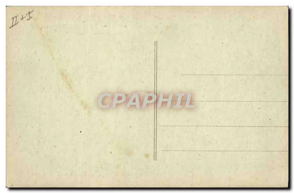 S.S. ABDA — Antike Ansichtskarte des französischen Postschiffes der Gesellschaft N. PAQUET — H. GRIMA & Cie, rue de la République, 95 - Marseille - Rückseite