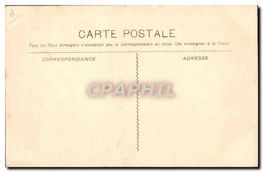 Navio das Messageries Maritimes "Le Dumbéa" — Guende fot. Marseille, n°832 - Verso