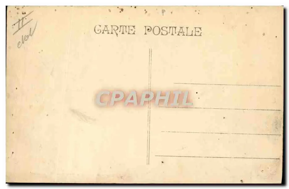 DUQUE DE AUMALÉ — Navio postal rápido francês com dupla hélice — E. GRIMAUD FILS et Cie, rue de la République, 95, Marselha - Verso