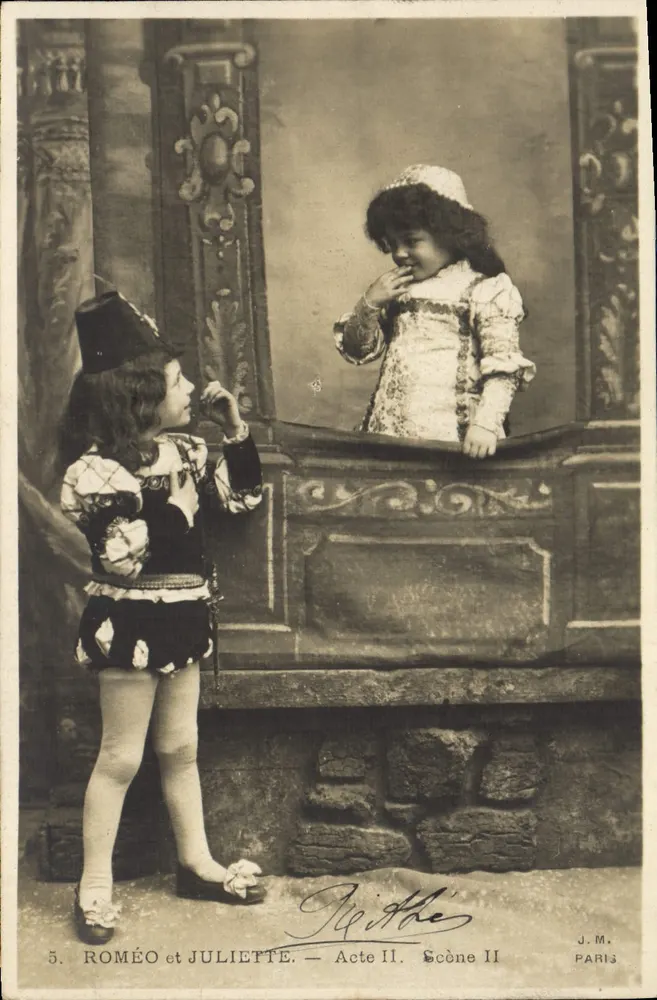 Romeo und Julia — Akt II, Szene II — J.M. Paris - Vorderseite