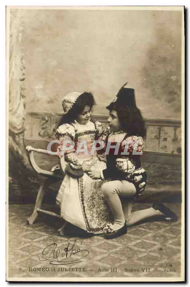 Romeo und Julia — Akt III, Szene VII — J. M. Paris - Vorderseite
