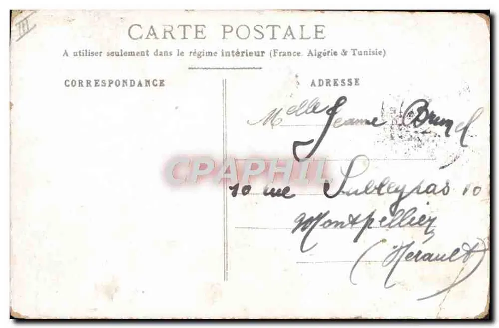 Duas cobras diante de um buraco — VILLANOUVE — editor V. BOUGET & Cie, n° 30 - Verso