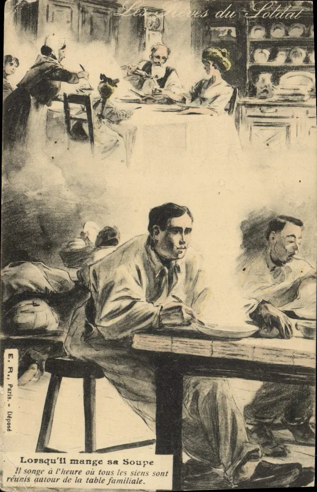 Die Haare des Soldaten — E.R., Paris — Deposited - Vorderseite