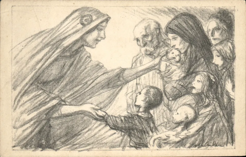 Sessão de socorro — Dia Francês do Socorro Nacional — Devambéz, Paris - Frente