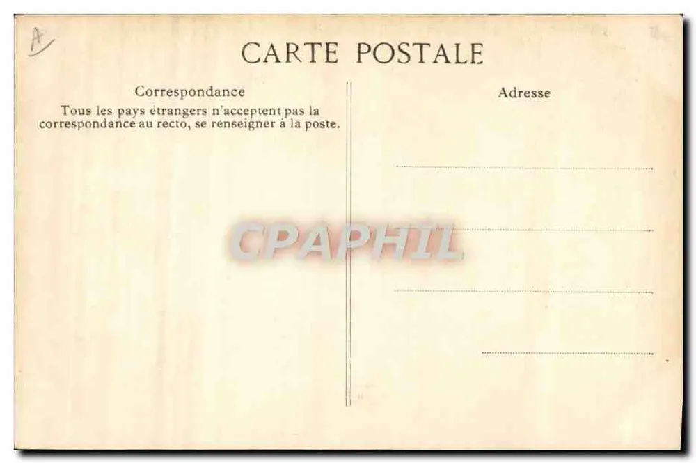 Einweihung des Gambetta-Denkmals in Nizza — Photo-Cauvin, Nizza, Seriennummer nicht sichtbar - Rückseite