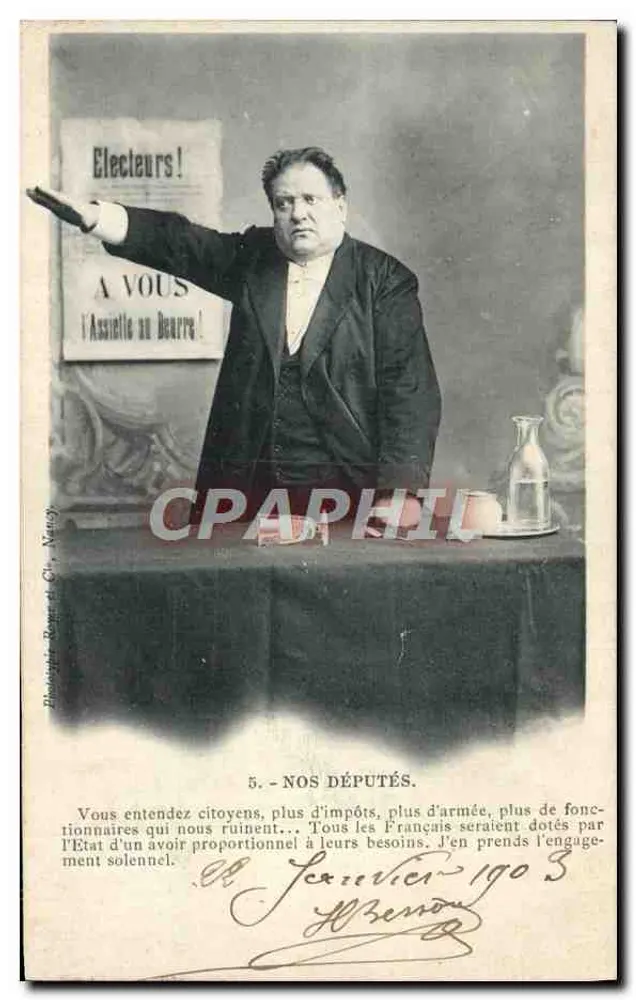 Jean-Baptiste Pelt — Deputado — Fotógrafo Renard & Cie, Nancy — n°5 - Frente