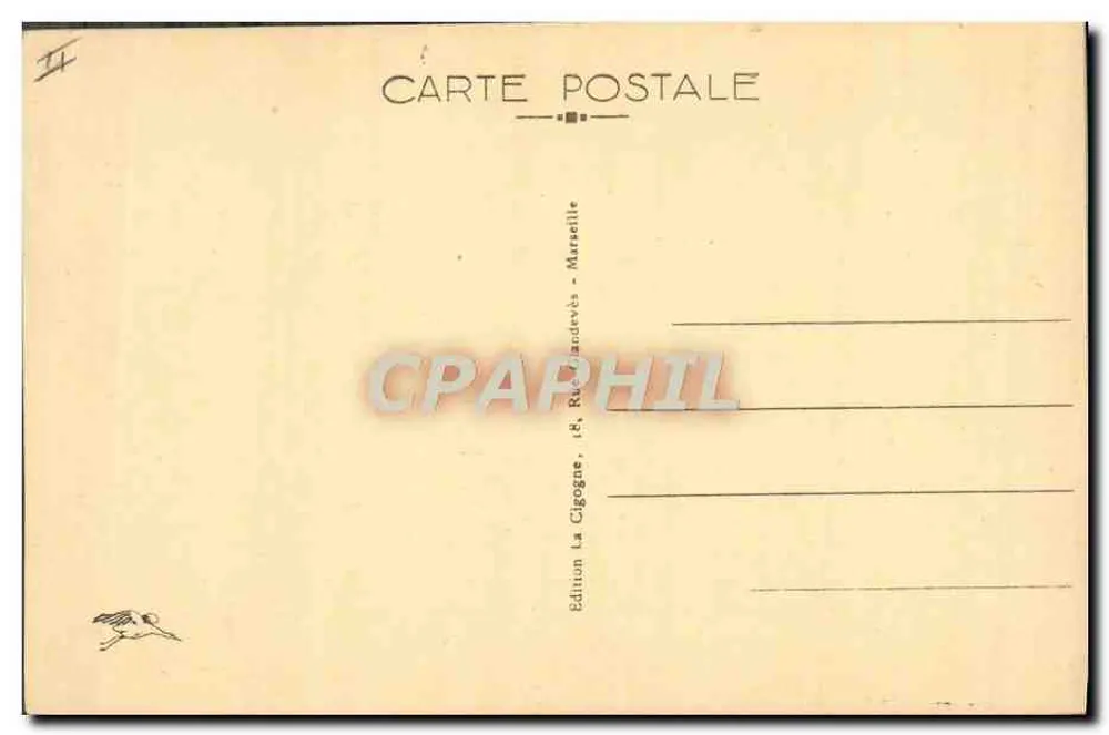 John Bull's Patent Medicine — caricatura satirica — Edizione La Cigogne, Marsiglia - Verso
