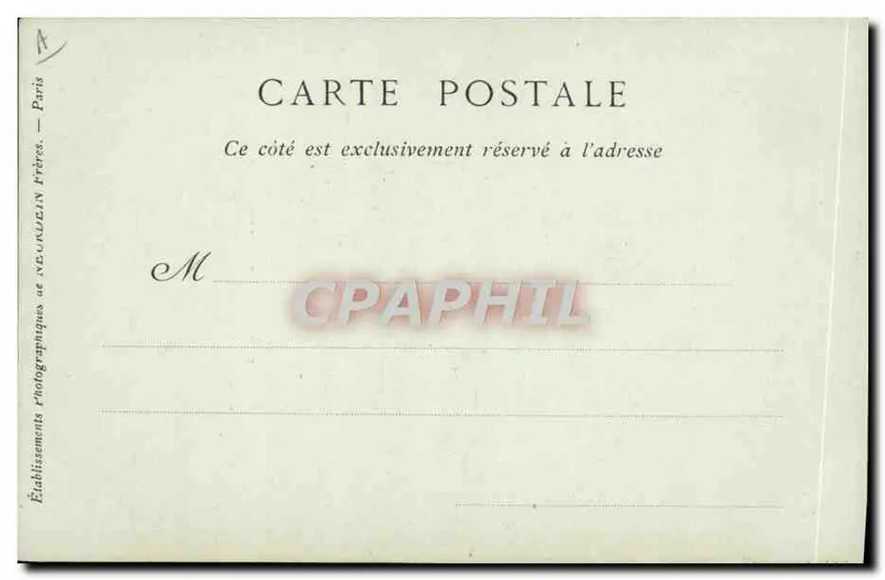 Raphael Sanzio — Italiaanse schilder en architect — Collections N.D. Phot - Achterkant