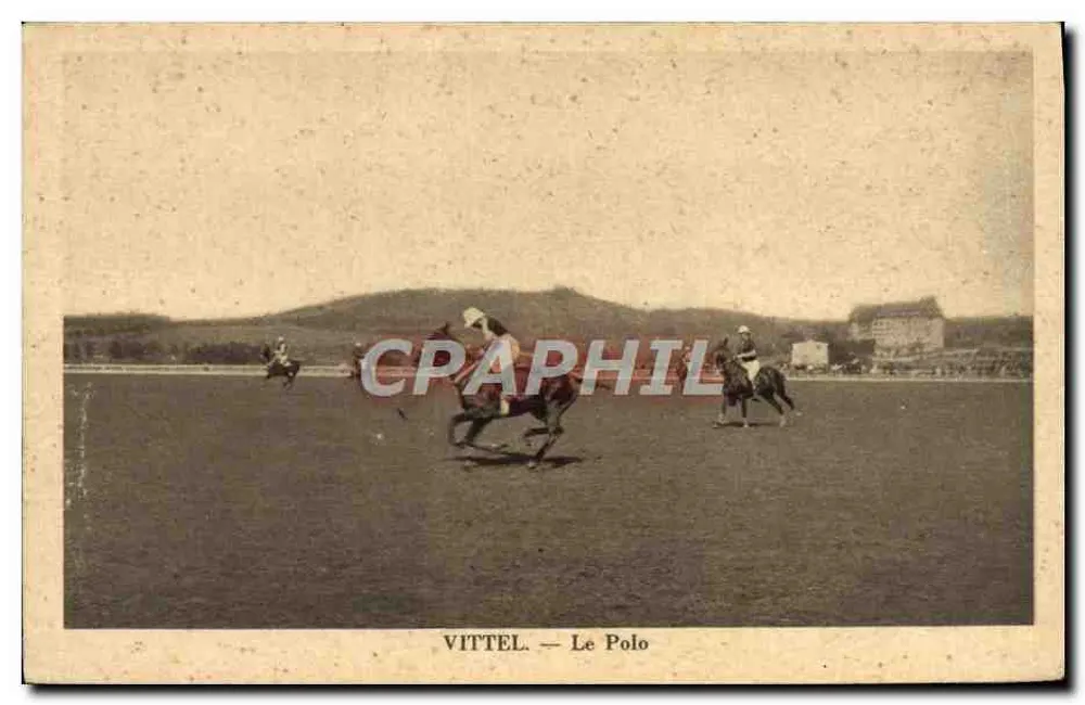 VITTEL — Le Polo — IMP. GEORGES LING, PARIS - Frente
