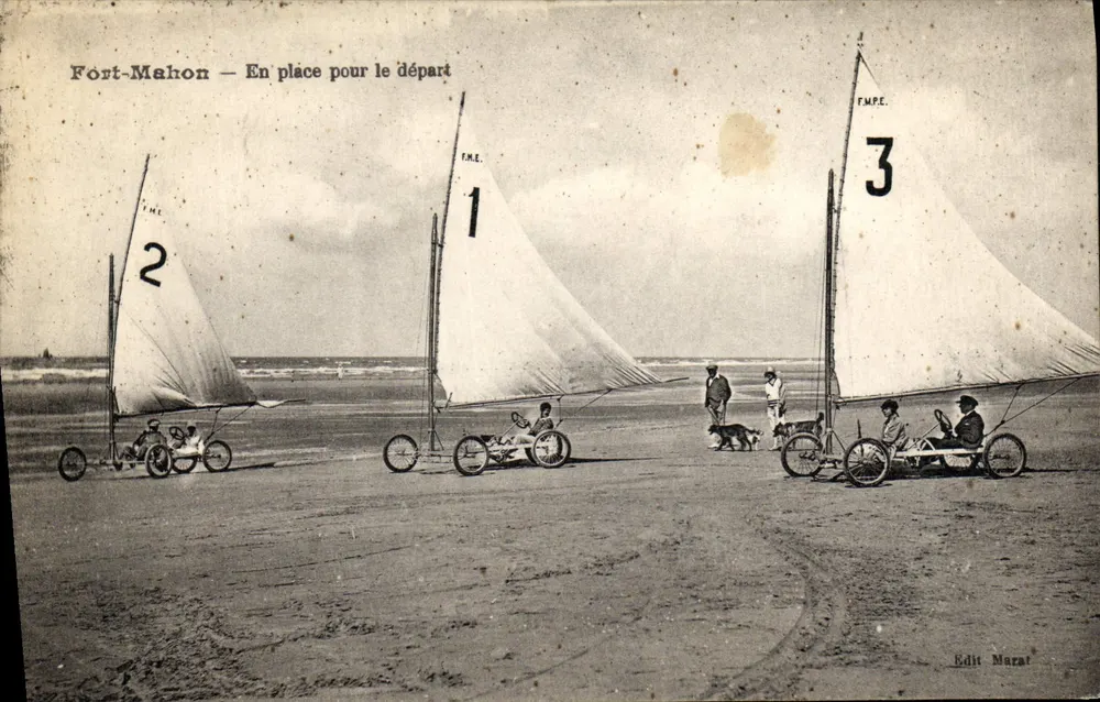 Fort-Mahon — Bereit zum Abfahren — Edit Marat - Vorderseite