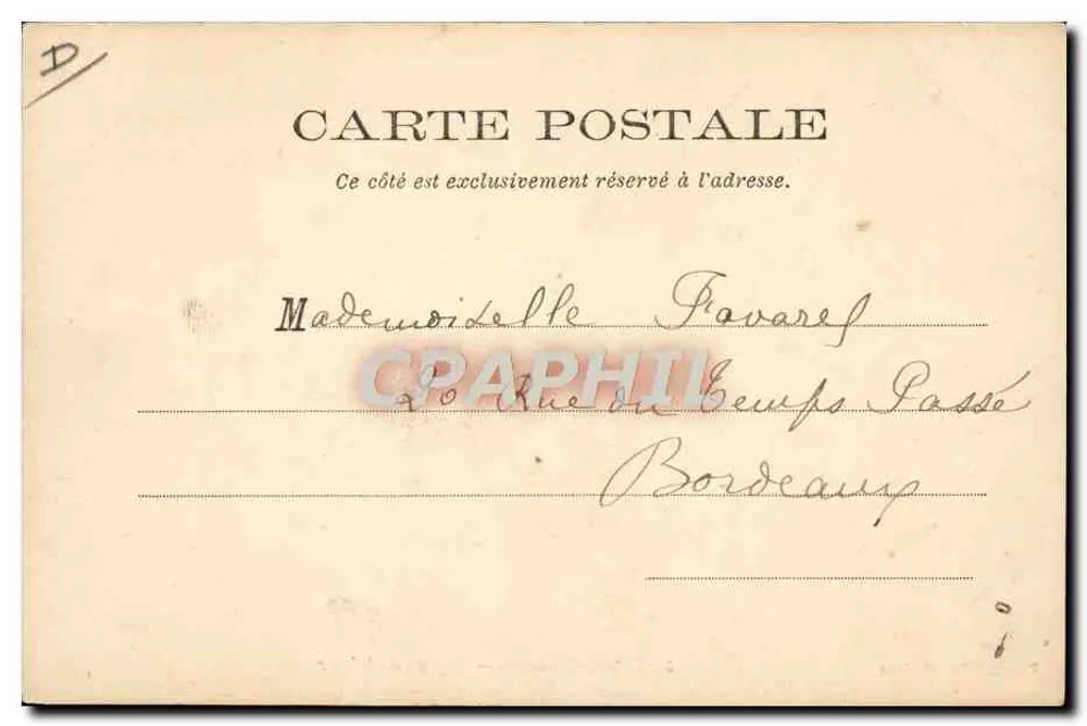 Lot-et-Garonne — Bauer beim Pflügen — Phototypie PÉRRET, Agen, n°59 - Rückseite