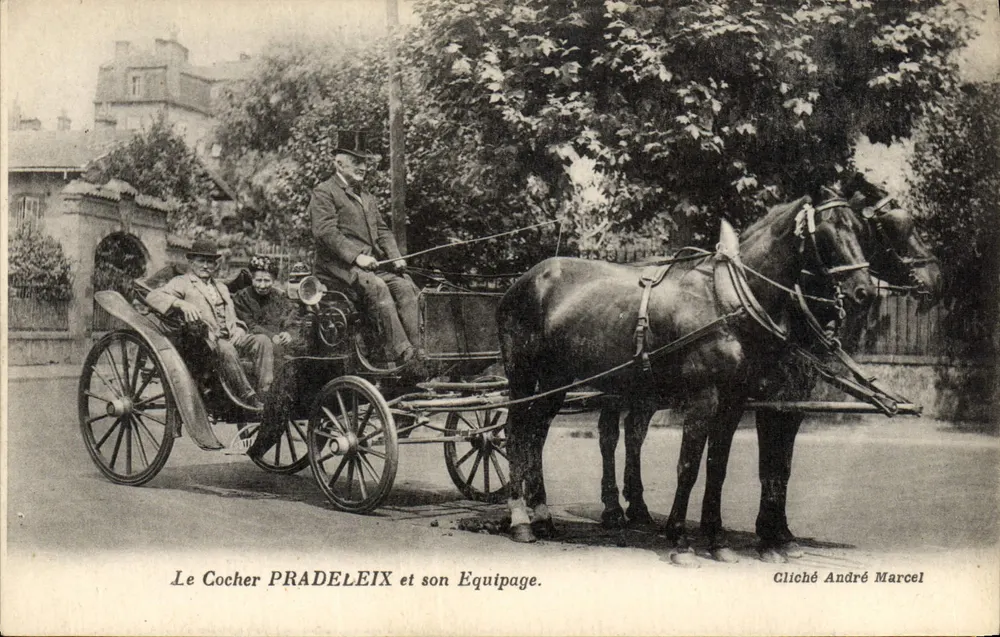 Koziołek PRADELEIX i jego załoga — Cliché André Marcel - Awers