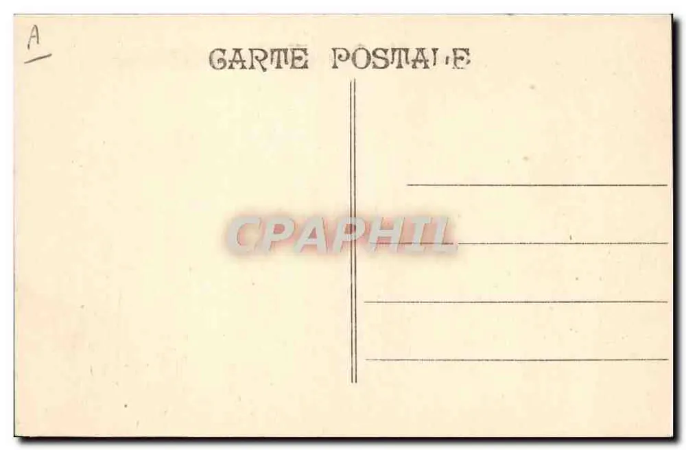 SS. DOUKKALA — französischer Postdampfer der Compagnie PAQUET - Rückseite