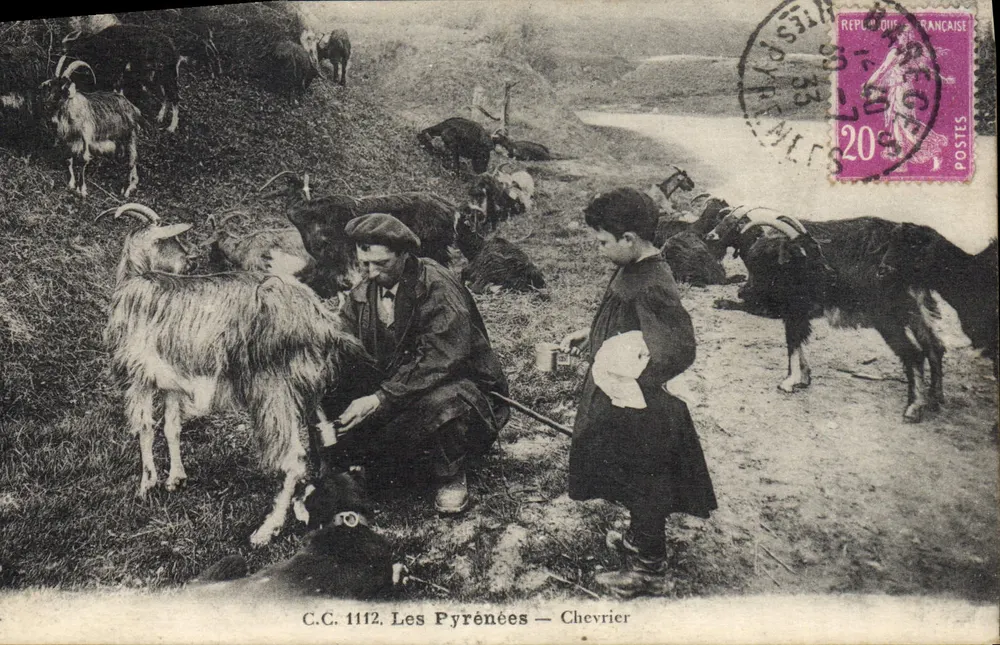 Os Pirineus — Chevrier — C.C. 1112 - Frente