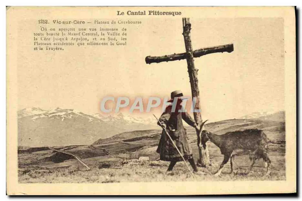 Vic-sur-Cère — Plateau de Curebourse — Le Cantal Pittoresque - Vorderseite
