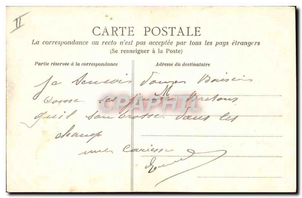 A vida nos campos — Dois propostos — Série 306, Bibliothèque Ducos & Cie, Nantes - Verso
