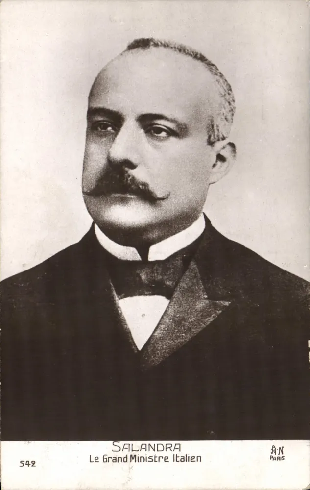 Salandra — Der Große italienische Minister — A.N. Paris n°542 - Vorderseite