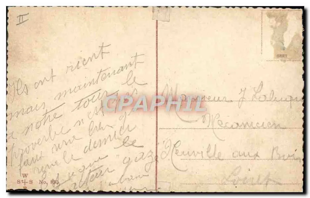 Drei deutsche Soldaten in Spitzhelmen — Immer mit Dampf! — Verlag S4-S, Nr. 990 - Rückseite