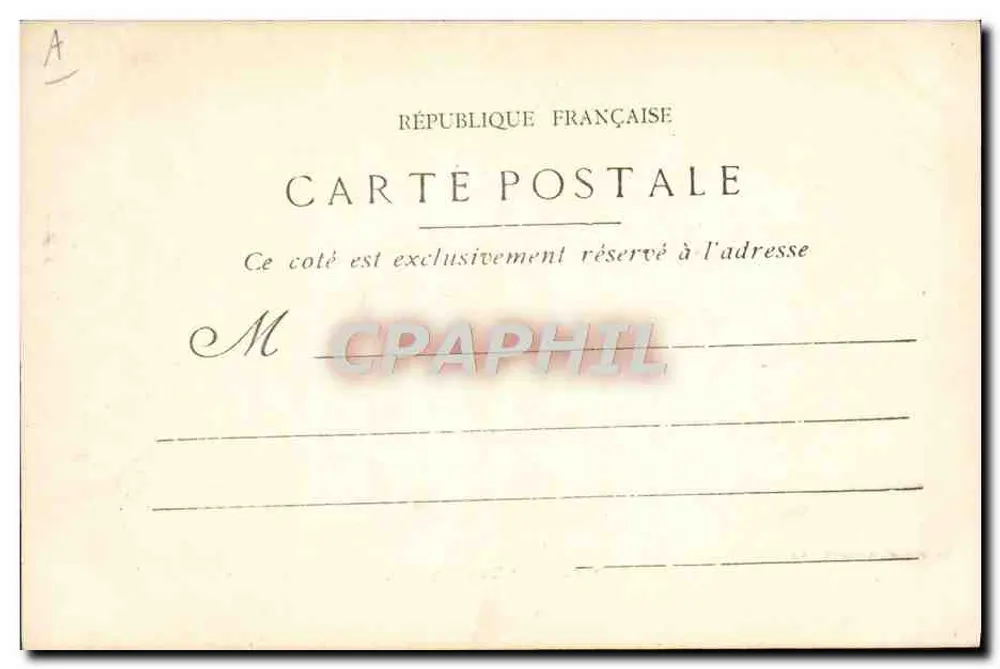 Partida para Longchamp — Photo-ateliers Haudouin - Marseille, 1900 - Verso