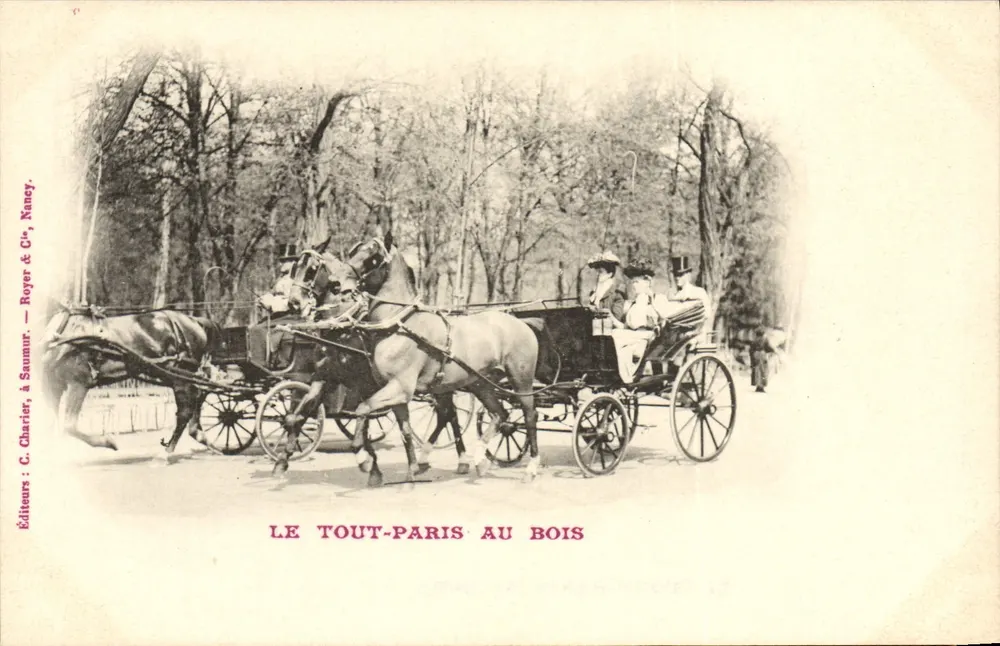 Das ganze Paris im Bois — Verleger: C. Charlier & Cie, Nancy - Vorderseite