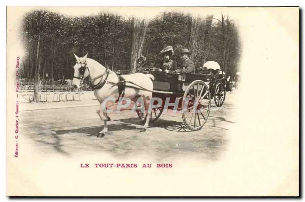 Das ganze Paris im Bois — Verlag: C. Charier, Saussur — Nandy - Vorderseite
