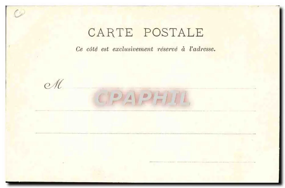 Das ganze Paris im Wald — Verleger C. Charlier, Saunier, Nancy - Rückseite