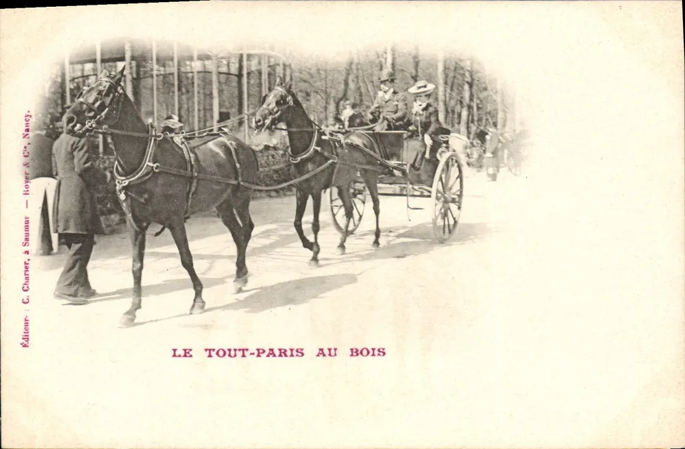 Alles Paris im Bois — Verleger: C. Chartier & Cie, Nancy — Seriennummer nicht sichtbar - Vorderseite