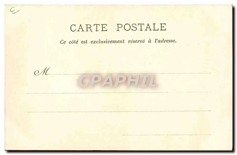 Le Tout-Paris au Bois — Verlage: C. Charlier & Cie, Nancy - Rückseite