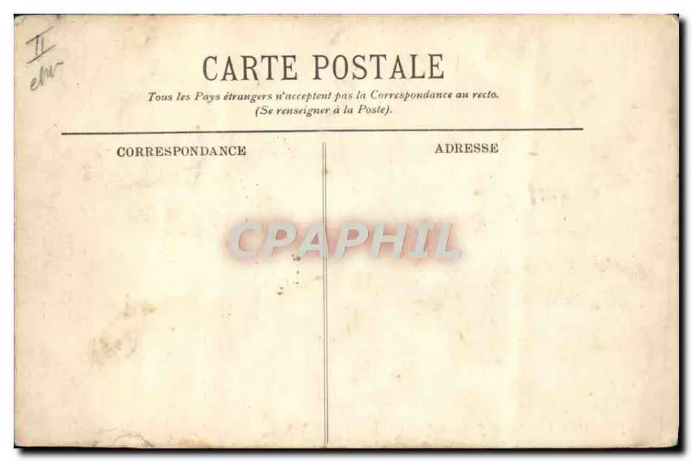 Alger — Le Duc de Bragance — LL - Rückseite