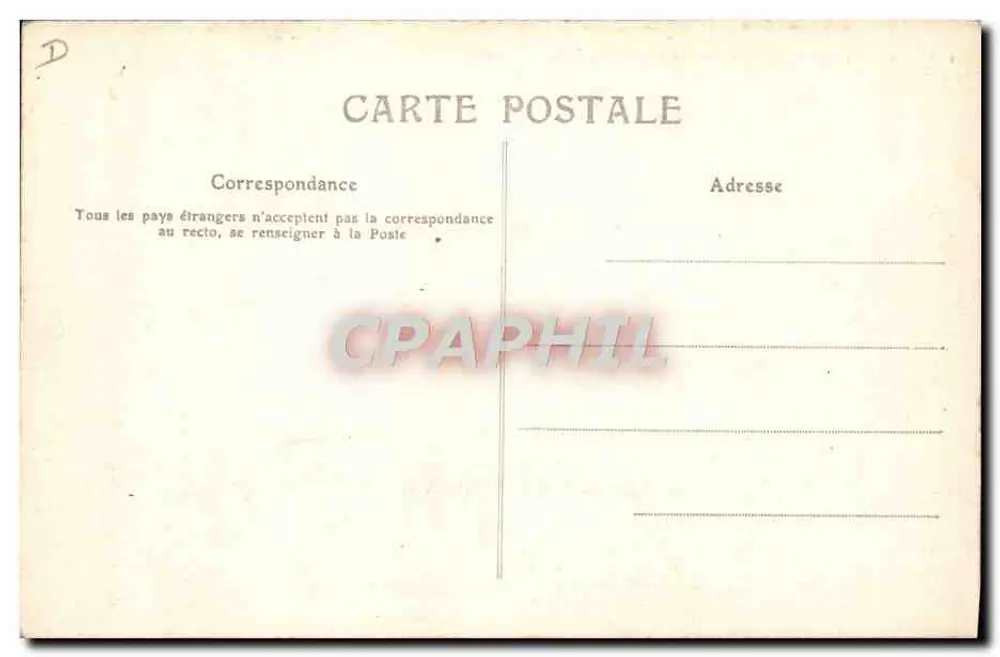 Châtelaillyon — Em direção à Pesca — L. C. n°200 - Verso
