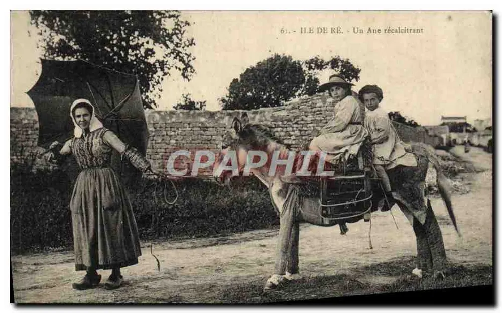 Ilha de Ré - Um Jumento Teimoso — edição não identificada, n°61 - Frente