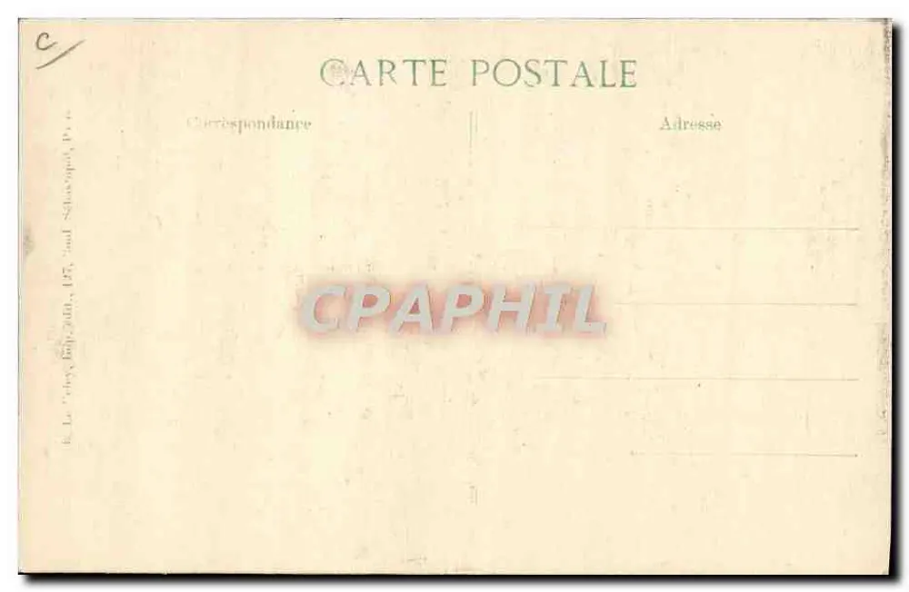 Ataque indio — 1914 — Editor ELD, número de serie visible - Reverso