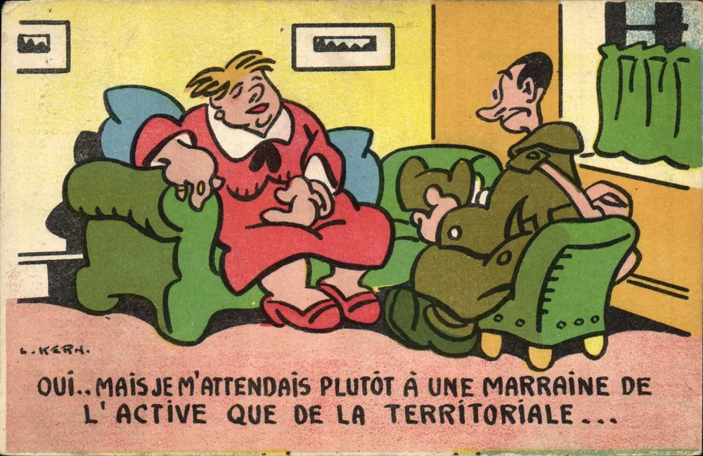 Lächeln der Patin — L. Kern — Militärische Komödien-Sammlung - Vorderseite