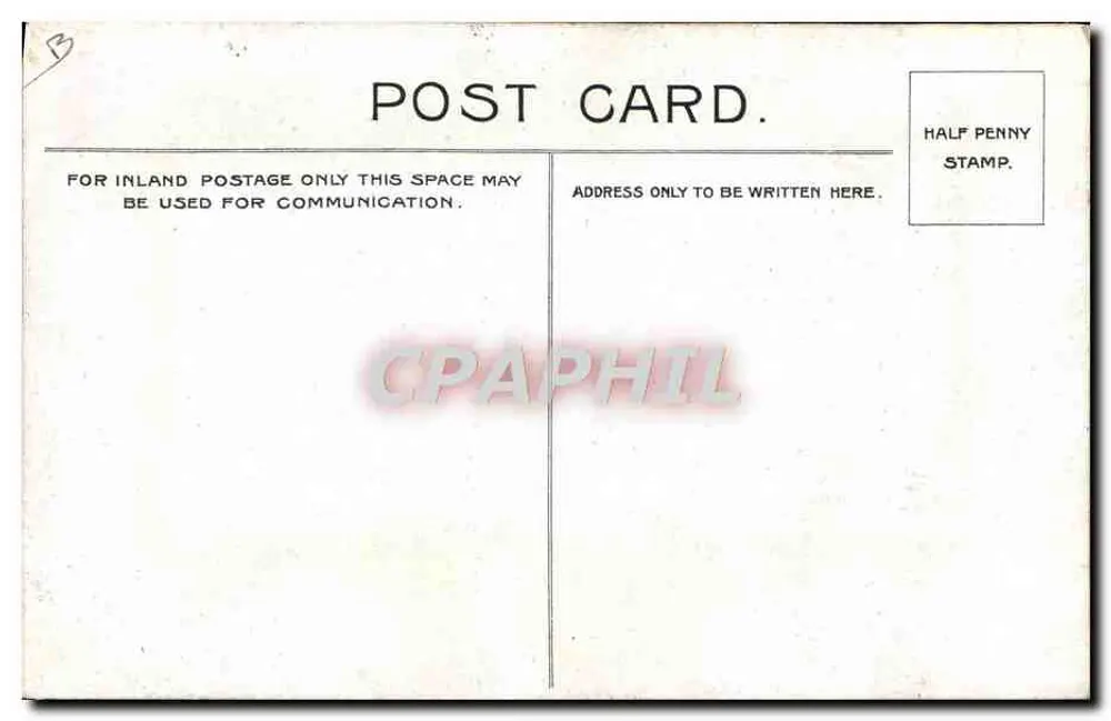 Mulher com capa de pele — criança pintora — D.J. Keymer & Co, A. Winnie Kilsour - Verso