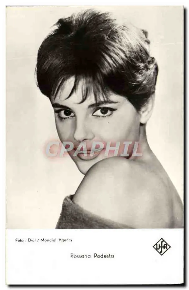 Rossana Podesta — retrato — Dial / Mondial Agency - Frente
