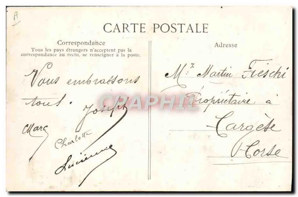 Herr Fallières, Präsident der Republik — Spaziergang im Park des Schlosses Rambouillet — Librairie Nouvelle, Rambouillet - Rückseite