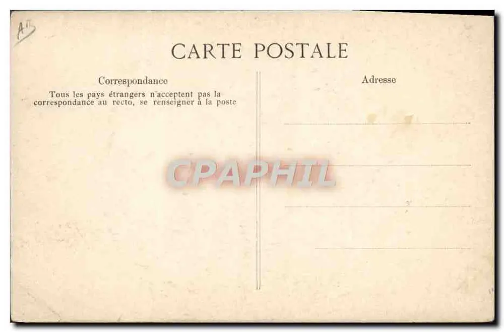 M. Henri Brisson — Retrato — Cliché Manuel - Verso