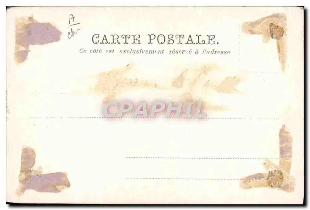 M. Kruger, Presidente do Transval — A. Weil, Paris - Verso